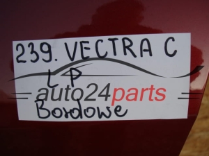 DRZWI LEWE PRZEDNIE OPEL VECTRA C SIGNUM BORDOWE - 239