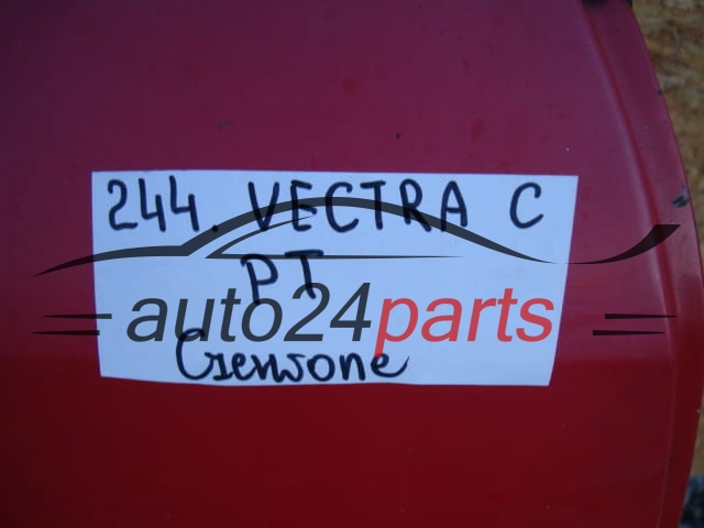 DRZWI PRAWE TYLNE OPEL VECTRA C CZERWONE - 244