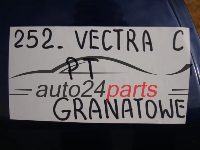 DRZWI PRAWE TYLNE OPEL VECTRA C GRANATOWE - 252