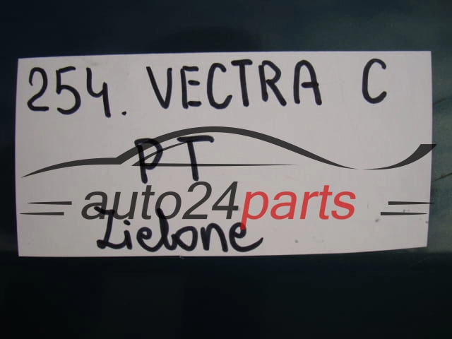 DRZWI PRAWE TYLNE OPEL VECTRA C  ZIELONE - 254