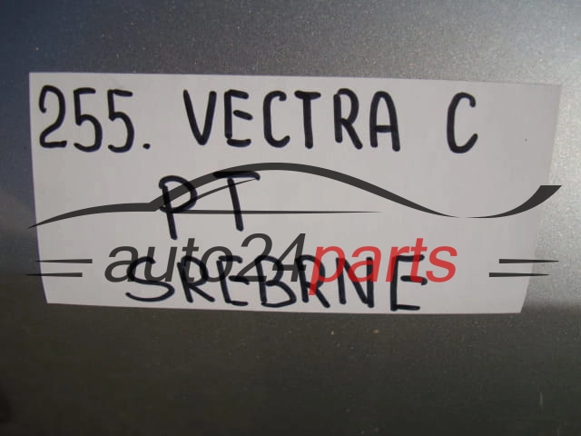 DRZWI PRAWE TYLNE OPEL VECTRA C  SREBRNE - 255