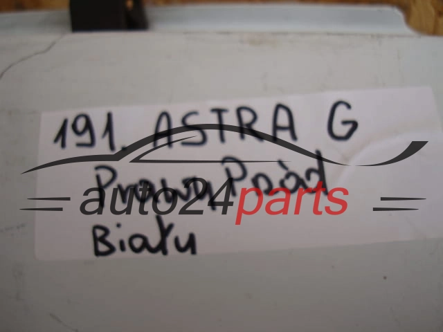 BŁOTNIK PRAWY PRZEDNI OPEL ASTRA G BIALY