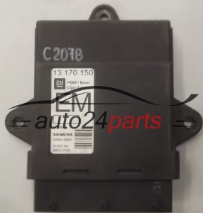 CENTRALITA DE CONFORT OPEL VECTRA C 13 170 150 EM, 13170150, 5WK46002