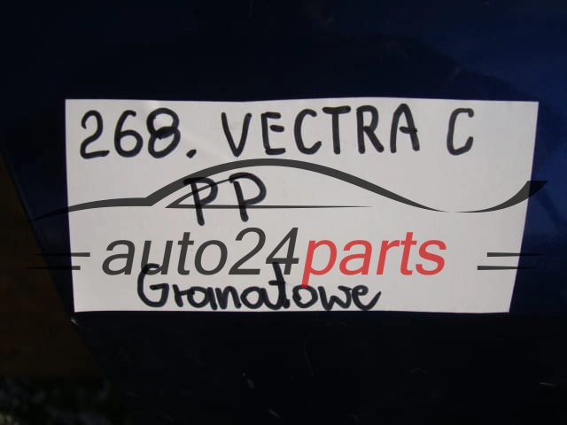 DRZWI PRAWE PRZEDNIE OPEL VECTRA C GRANATOWE