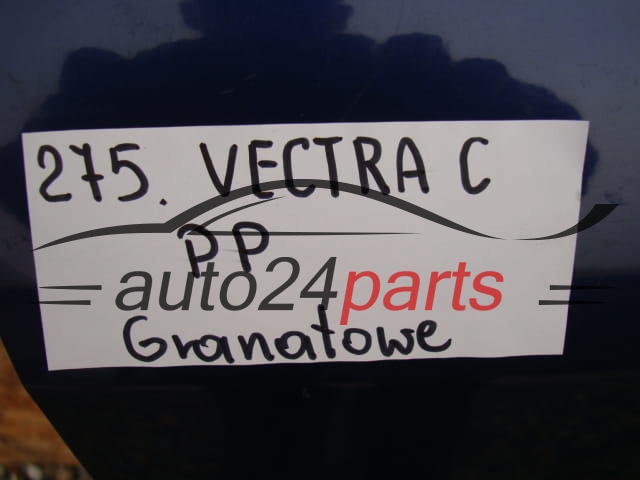 DRZWI PRAWE PRZEDNIE OPEL VECTRA C GRANATOWE - 275