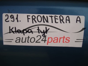 KLAPA TYLNA FRONTERA A NIEBIESKA - 291
