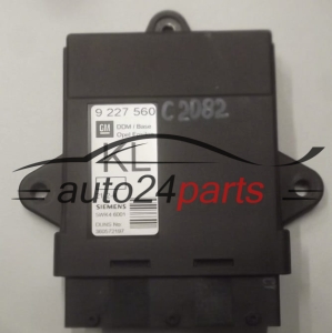 CENTRALKA MODUL STEROWNIK KOMFORTU OPEL VECTRA C SIEMENS 5WK4 6001, 5WK46001, 9 227 560 KL, 9227560KL