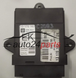 CENTRALKA MODUL DRZWI OPEL VECTRA C 13170163 EK, 5WK46001 - C2083, C2084, C2085, C2095, C2096
