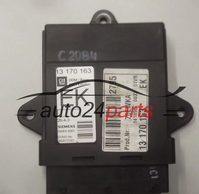 CENTRALKA MODUL DRZWI OPEL VECTRA C 13170163 EK, 5WK46001