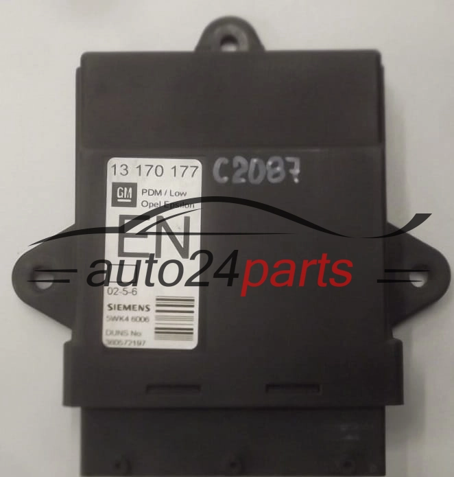 CENTRALKA MODUL STEROWNIK DRZWI OPEL VECTRA C 13170177 EN, 5WK46006