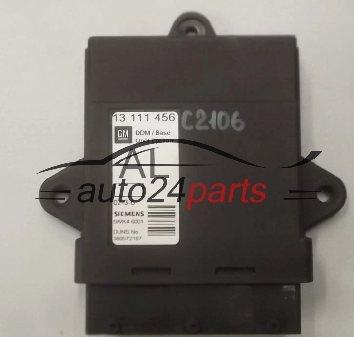 CENTRALKA MODUL STEROWNIK DRZWI OPEL VECTRA C 13111456 AL, 5WK46001