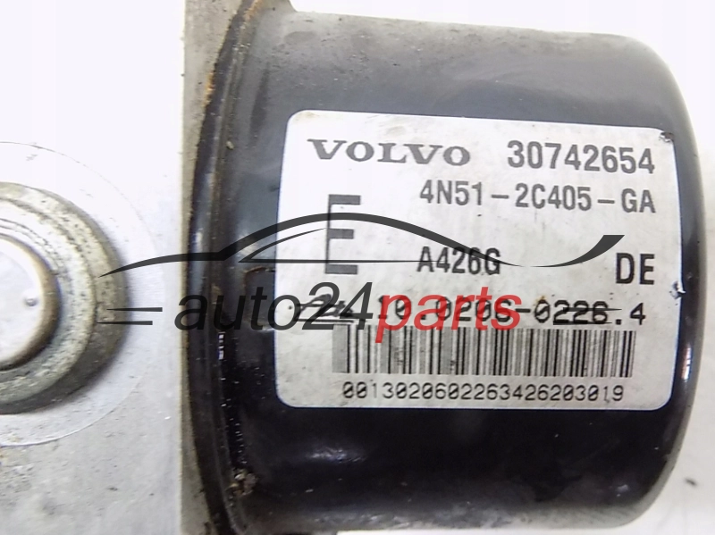 ABS POMPA I STEROWNIK VOLVO 30742654, 10.0206-0226.4, 10020602264, 4N51-2C405-GA, 4N512C405GA, 30742665 AA, 30742665AA