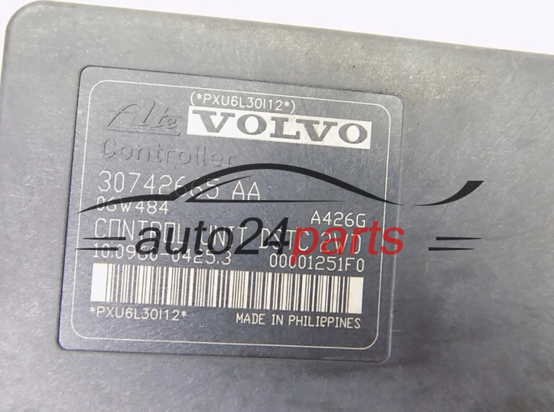 ABS POMPA I STEROWNIK VOLVO 30742654, 10.0206-0226.4, 10020602264, 4N51-2C405-GA, 4N512C405GA, 30742665 AA, 30742665AA