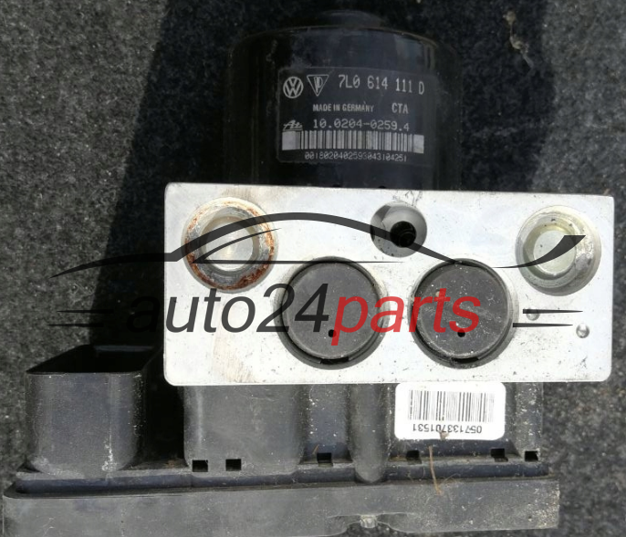 ABS POMPA I STEROWNIK VW TOUAREG PORSCHE CAYENNE 7L0614111D, 10.0204-0259.4, 10020402594, 7L0907379C