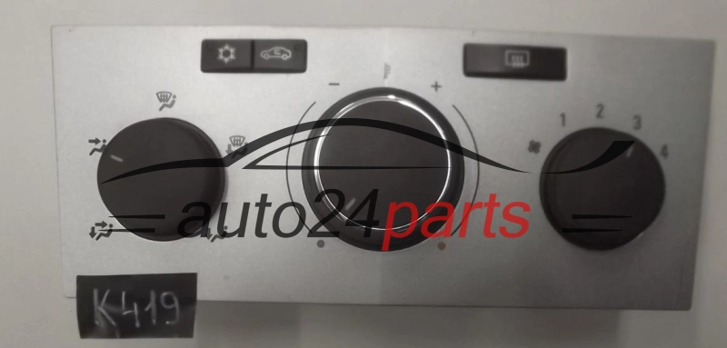 PANEL OGRZEWANIA STEROWNIK NAWIEWU OPEL ASTRA H 13 231 058,13231058
