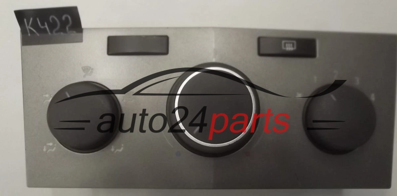 PANEL OGRZEWANIA STEROWNIK NAWIEWU OPEL ASTRA H 13 122 965,13122965