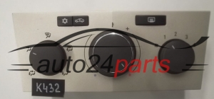 PANEL OGRZEWANIA STEROWNIK NAWIEWU OPEL ASTRA H 13 269 404, 13269404