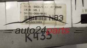 PANEL OGRZEWANIA STEROWNIK NAWIEWU OPEL ASTRA H 13 269 404, 13269404