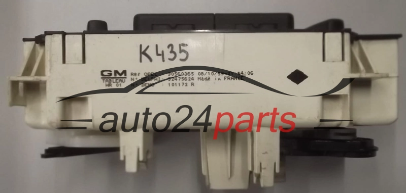 PANEL OGRZEWANIA STEROWNIK NAWIEWU OPEL ASTRA G 90 560 365, 90560365