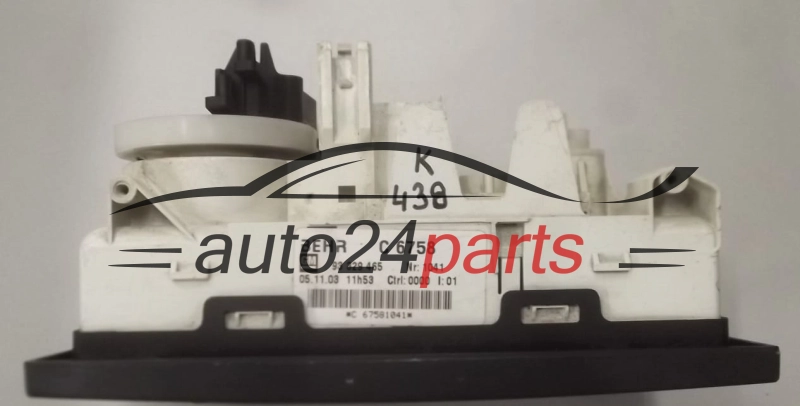 PANEL OGRZEWANIA STEROWNIK NAWIEWU OPEL MERIVA 93 329 465, 93329465