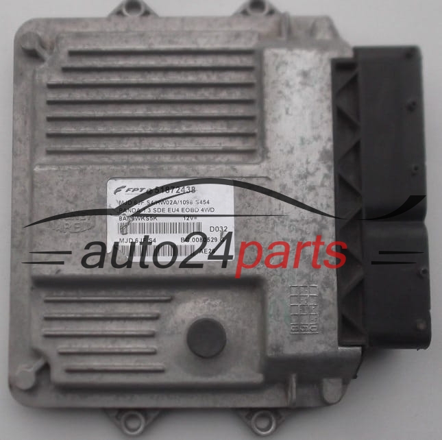 MOTORSTEUERGERÄT ECU STEUERGERÄT  FIAT PANDA 1.3 JTD MAGNETI MARELLI MJD 6JF.S4,  FPT 51872438, BC.0080529.G