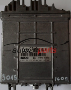 KOMPUTER STEROWNIK SILNIKA AUDI A4 1.9 TDI 028906021GM, 028 906 021 GM, BOSCH 0281001658, 0 281 001 658, MOTORSTEUERUNG 1436 28SA3362 - 3015