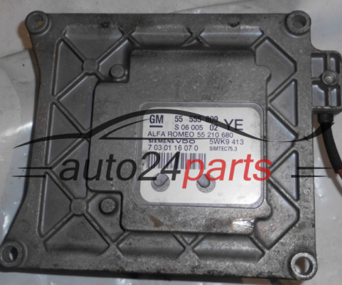 Calculateur Moteur Alfa Romeo 55555809 5WK9413YE