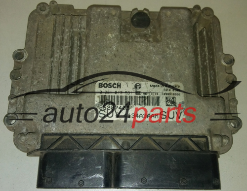 KOMPUTER STEROWNIK SILNIKA FIAT SEDICI BOSCH 0 281 013 531, 0281013531, 55207405