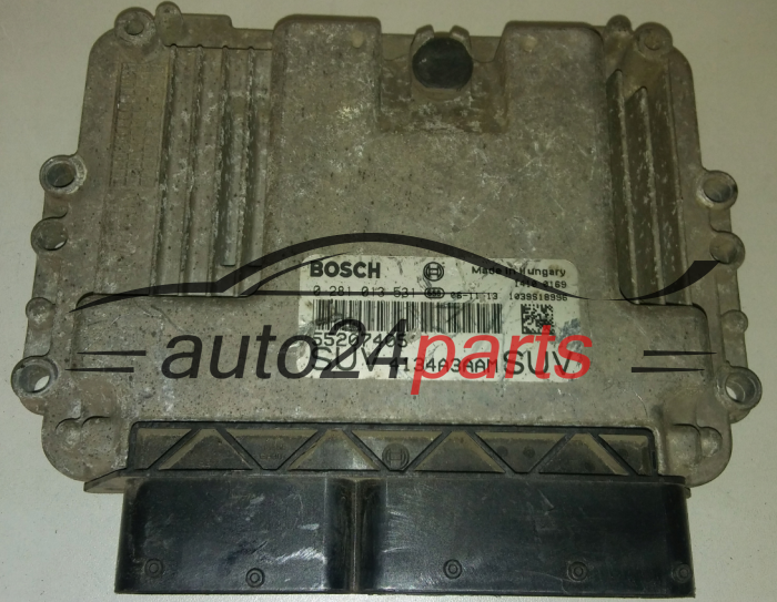 KOMPUTER STEROWNIK SILNIKA FIAT SEDICI BOSCH 0 281 013 531, 0281013531, 55207405