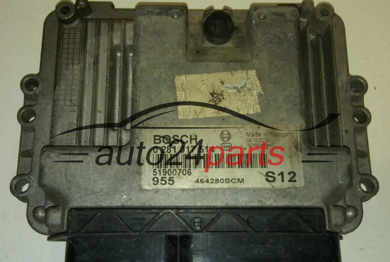 Komputer sterownik silnika Alfa Romeo MiTo 0281017514 51900706 0281017514