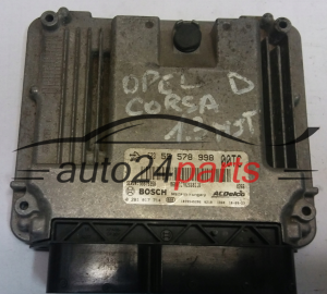 MOTORSTEUERGERÄT ECU STEUERGERÄT OPEL CORSA D 1.3CDTI BOSCH 0 281 017 714, 0281017714, 55578998