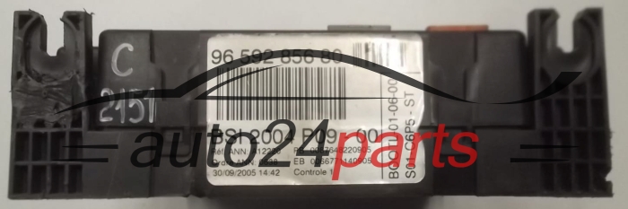 CENTRALKA MODUL STEROWNIK KOMFORTU BSI CITROEN C4, 96 592 856 80, 9659285680, BSI 2004 P09-00, 2004P0900, S01-C6P5-ST, S01C6P5ST