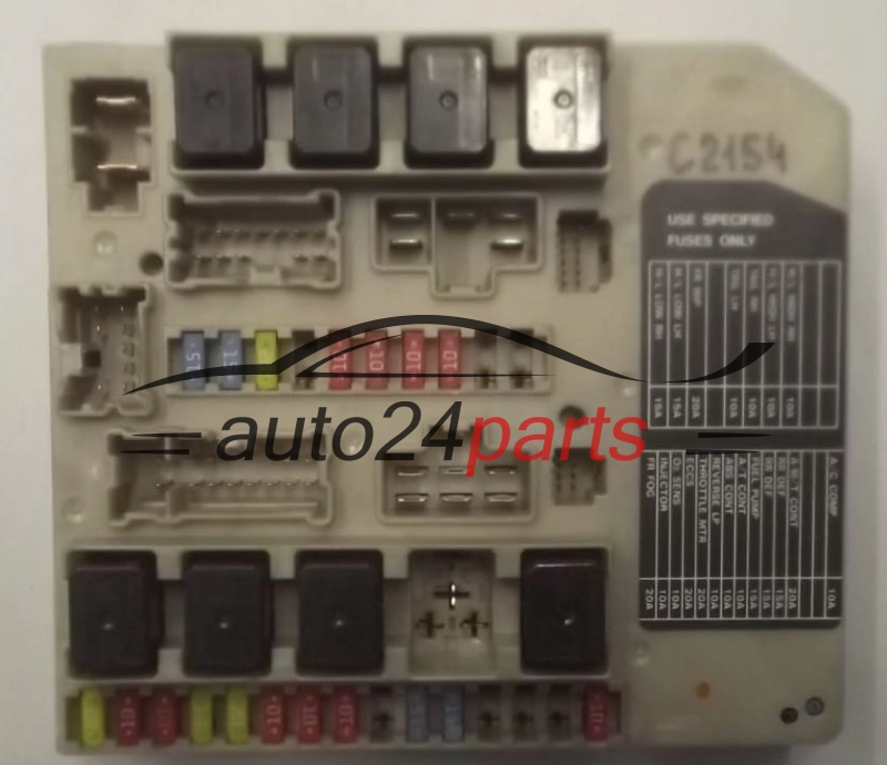 CENTRALKA MODUL STEROWNIK BSI NISSAN NOTE 284B7AX62A