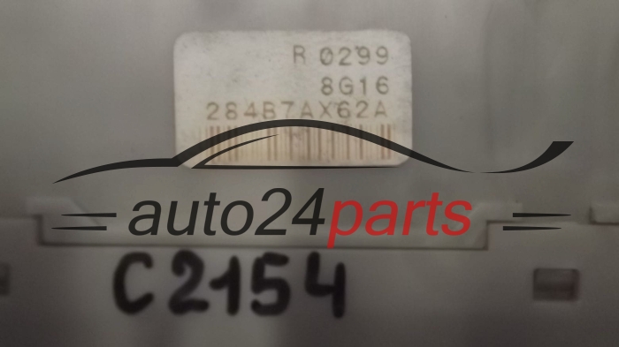 CENTRALKA MODUL STEROWNIK BSI NISSAN NOTE 284B7AX62A