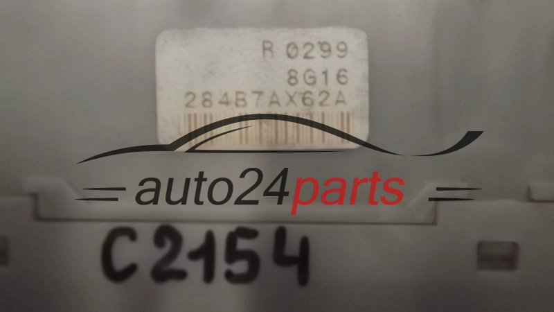 CENTRALKA MODUL STEROWNIK BSI NISSAN NOTE 284B7AX62A