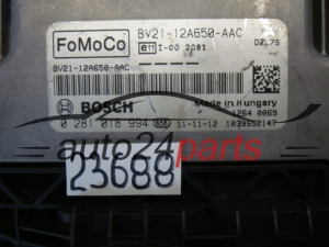 KOMPUTER STEROWNIK SILNIKA FORD BV21-12A650-AAC, BV2112A650AAC, BOSCH 0 281 018 994, 0281018994