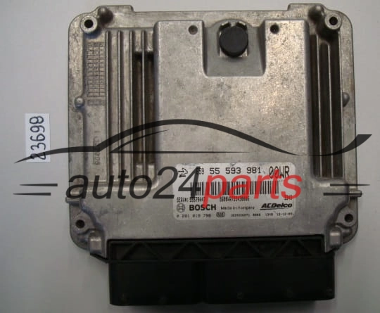 KOMPUTER STEROWNIK SILNIKA OPEL CORSA D 1.3 CDTI BOSCH 0 281 019 798, 0281019798, 55 593 981, 55593981