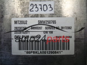 KOMPUTER STEROWNIK SILNIKA HOVER MT20U2, SMW250765, 28230766