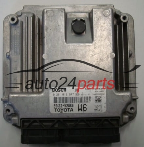 ECU CENTRALITA DE MOTOR TOYOTA 1.4 D BOSCH 0 281 018 647, 0281018647, 89661-52W60,  8966152W60