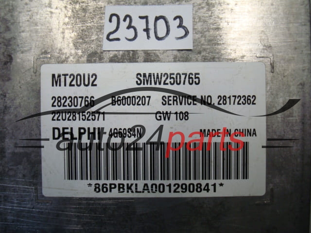 HOVER MT20U2, SMW250765, 28230766