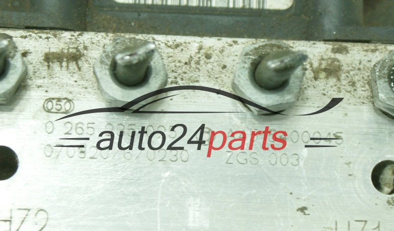 ABS POMPA I STEROWNIK SMART FORTWO BOSCH 0265235025, A4515400045, 0265950478