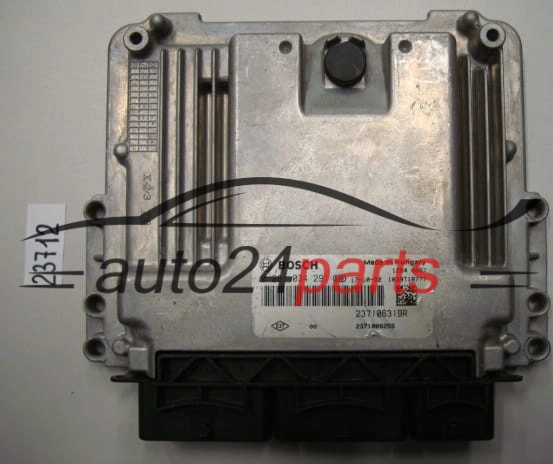 KOMPUTER STEROWNIK SILNIKA RENAULT CAPTUR BOSCH 0 281 034 291, 0281034291, 237106319R