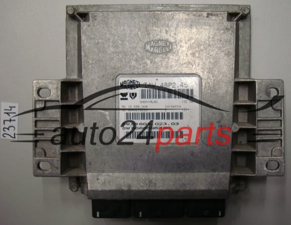 KOMPUTER STEROWNIK SILNIKA CITROEN FIAT IAW48P2.45, IAW48P245, SW 9660595480