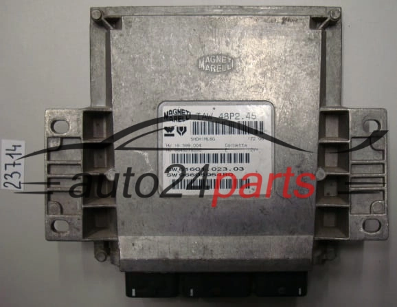 KOMPUTER STEROWNIK SILNIKA CITROEN FIAT IAW48P2.45, IAW48P245, SW 9660595480