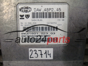 KOMPUTER STEROWNIK SILNIKA CITROEN FIAT IAW48P2.45, IAW48P245, SW 9660595480