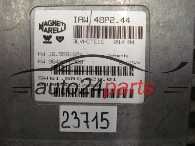 KOMPUTER STEROWNIK SILNIKA FIAT IAW48P2.44, IAW48P244, 9650227280