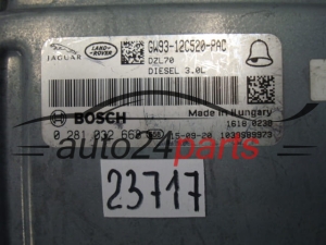 KOMPUTER STEROWNIK SILNIKA JAGUAR LAND ROVER 3.0 D BOSCH 0 281 032 668, 0281032668, GW93-12C520-PAC, GW9312C520PAC