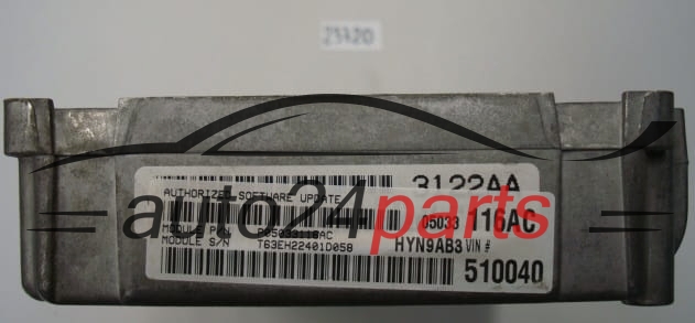 KOMPUTER STEROWNIK SILNIKA CHRYSLER P05033116AC, 05033116AC