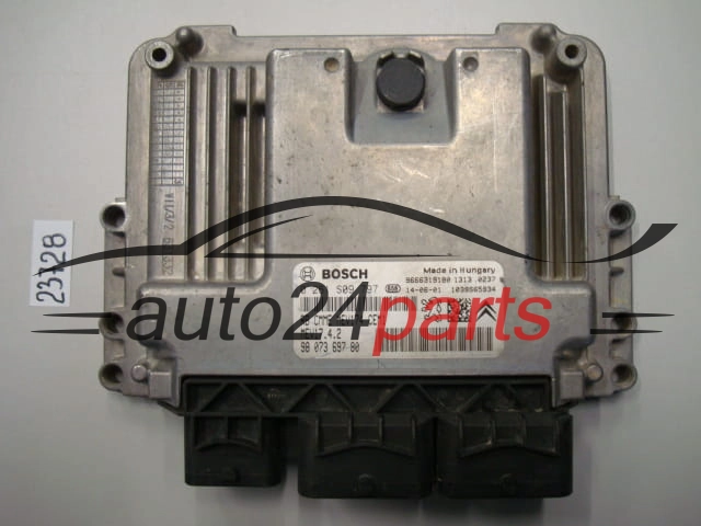 KOMPUTER STEROWNIK SILNIKA CITROEN PEUGEOT BOSCH 0 261 S09 797, 0261S09797, 9807369780