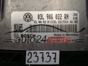 KOMPUTER STEROWNIK SILNIKA VW VOLKSWAGEN TIGUAN BOSCH 0 281 016 155, 0281016155, 03L 906 022 RN, 03L906022RN, EDC17CP14